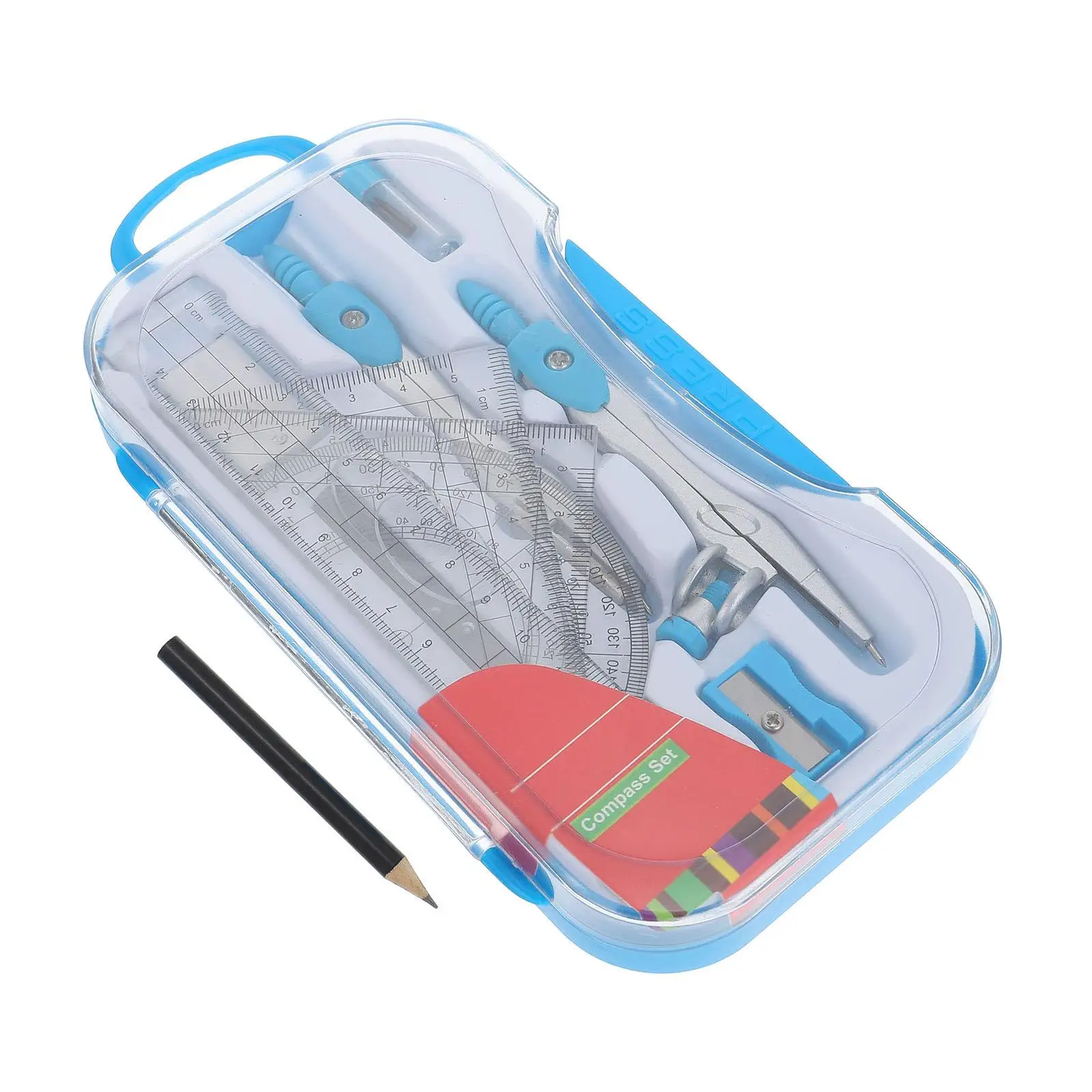 Drawing Set with Iron Plastic Tools Compass Ruler Professional Drafting Kit Engineering Aids School Supplies Long
Drawing Set with Iron Plastic Tools Compass Ruler Professional Drafting Kit Engineering Aids School Supplies Long