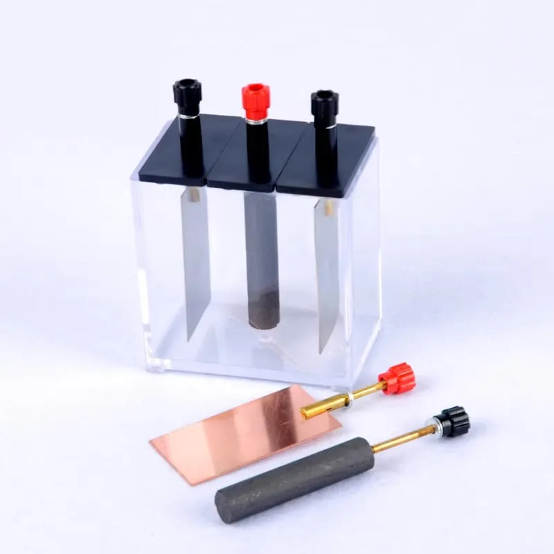 Physics Primary Battery Experimental Device Electrolytic Salt Water Teaching Instrument
Physics Primary Battery Experimental Device Electrolytic Salt Water Teaching Instrument