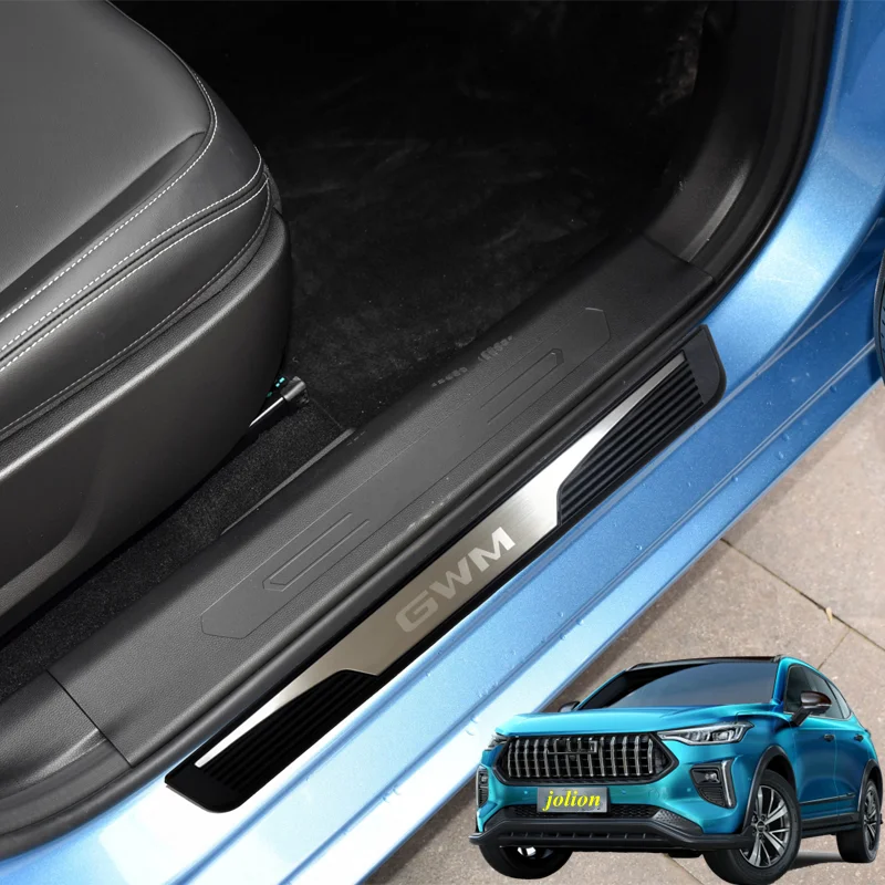 For GWM Haval Jolion Hybrid 2025 Door Sill Anti-Scratch Plate Cover Car Welcome Step Sticker Decorative Styling Accessories
For GWM Haval Jolion Hybrid 2025 Door Sill Anti-Scratch Plate Cover Car Welcome Step Sticker Decorative Styling Accessories