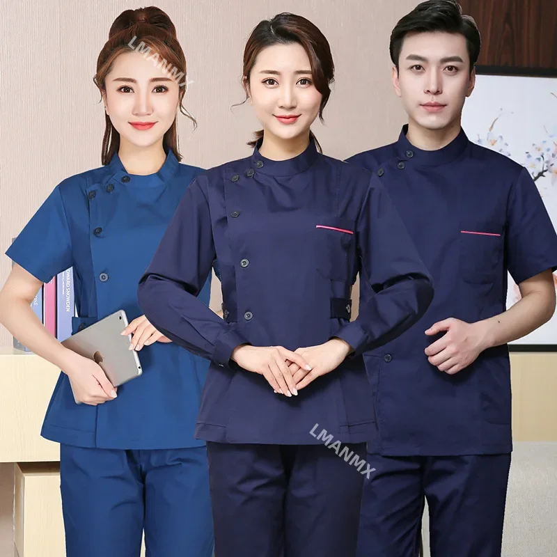 Nurse uniform, long sleeved women's winter split suit, oral and dental doctor's household and postpartum care work clothes
Nurse uniform, long sleeved women's winter split suit, oral and dental doctor's household and postpartum care work clothes