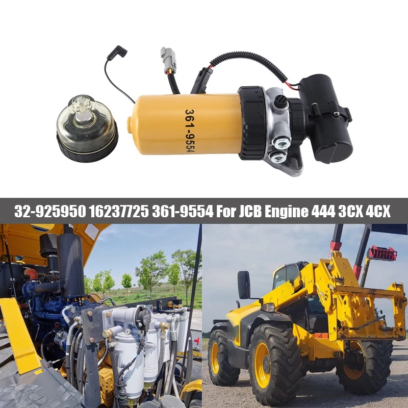 Замена топливного фильтра для двигателя JCB 444 3CX 4CX, сепаратор топливной воды в сборе 32/ 925950 32- 925950 16237725 361-9554 ФС 19981
Замена топливного фильтра для двигателя JCB 444 3CX 4CX, сепаратор топливной воды в сборе 32/ 925950 32- 925950 16237725 361-9554 ФС 19981