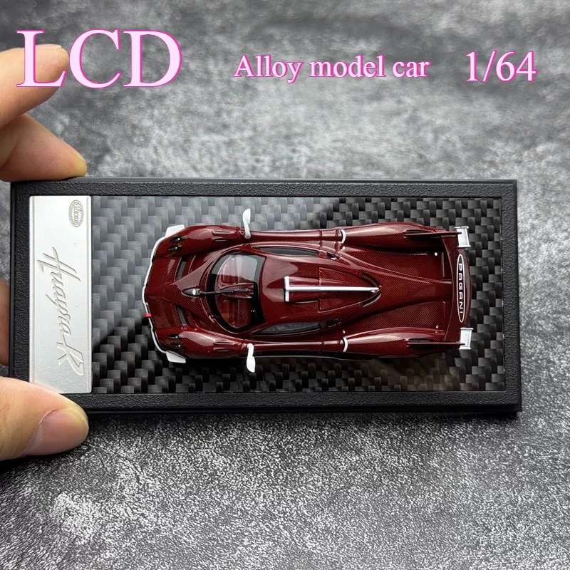 LCD 1:64 Pagani Huayra R Red Carbon Miniature Car Model Collection Car Toy Adult Decoration Item Boy Gift
LCD 1:64 Pagani Huayra R Red Carbon Miniature Car Model Collection Car Toy Adult Decoration Item Boy Gift
