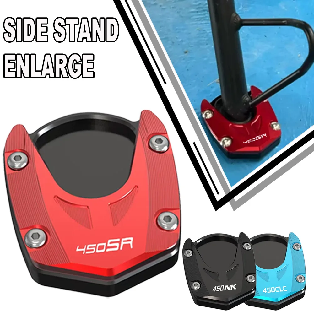 Motorcycle CNC For CFMOTO 450SR 450SR-S 450CLC 450NK 450 SR CLC 450 NK 450 Side Stand Enlarger Sled Kickstand Foot Pads Support
Motorcycle CNC For CFMOTO 450SR 450SR-S 450CLC 450NK 450 SR CLC 450 NK 450 Side Stand Enlarger Sled Kickstand Foot Pads Support