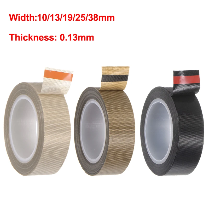 High Temperature Resistance Tape 500F PTFE Cloth Fabric Heat Insulation Adhesive Sealing Machine Waterproof Tapes Roll 0.13mm
High Temperature Resistance Tape 500F PTFE Cloth Fabric Heat Insulation Adhesive Sealing Machine Waterproof Tapes Roll 0.13mm