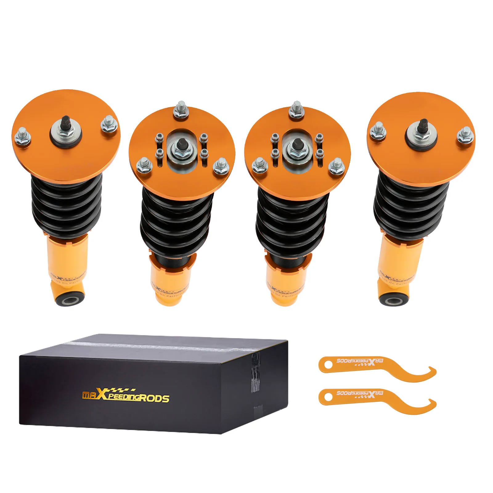 maXpeedingrods Coilovers for Mitsubishi Eclipse 2G 1995-1999, and for Mitsubishi Galant 1994-1998
maXpeedingrods Coilovers for Mitsubishi Eclipse 2G 1995-1999, and for Mitsubishi Galant 1994-1998