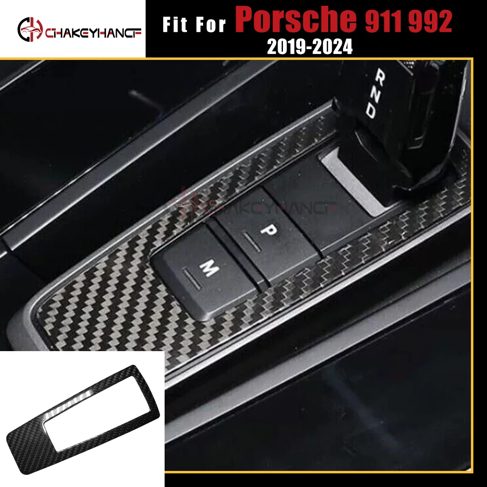 For Porsche 911 992 Carrera Turbo Targa 2019-2024 Carbon Fiber Center Console Gear Shift Panel Cover Trim Interior Accessories
For Porsche 911 992 Carrera Turbo Targa 2019-2024 Carbon Fiber Center Console Gear Shift Panel Cover Trim Interior Accessories