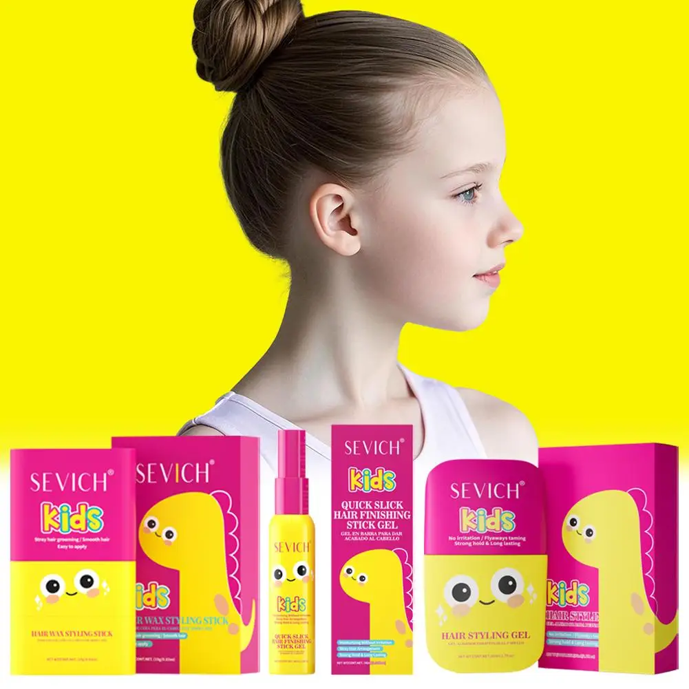 Hair Finishing Stick Styling Gel for Kids Girls & Boys Cartoon Dinosaur Hair Wax Stick for Slick, Frizzy Hair with Comb Design
Hair Finishing Stick Styling Gel for Kids Girls & Boys Cartoon Dinosaur Hair Wax Stick for Slick, Frizzy Hair with Comb Design