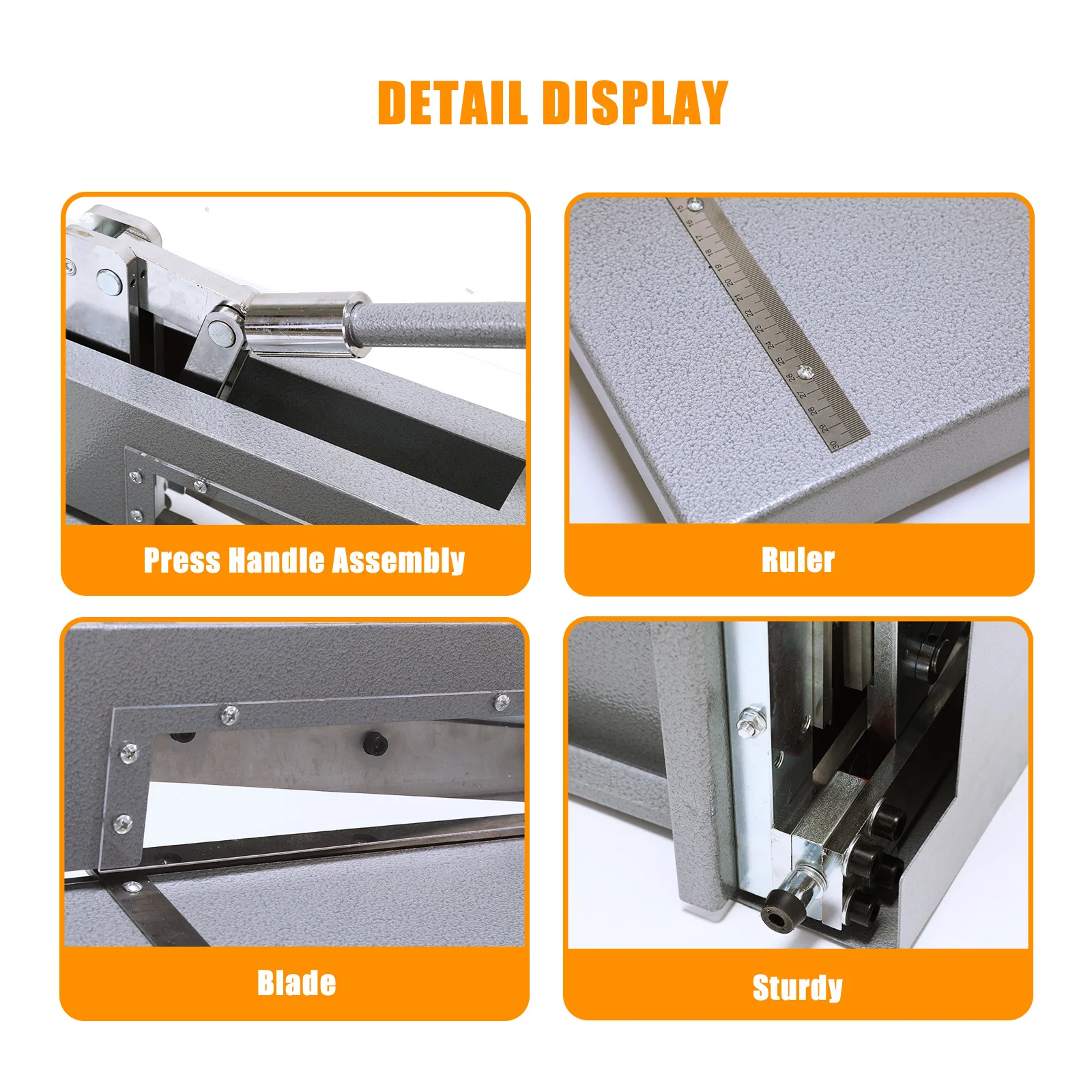 Manual Guillotine Metal Shear Heavy Duty Metal Steel Aluminum Copper Sheet Cutter
Manual Guillotine Metal Shear Heavy Duty Metal Steel Aluminum Copper Sheet Cutter