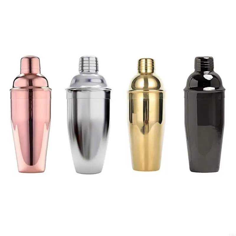 Q0KA Professional Stainless Steel Cocktail Shaker Ergonomic Grip Drink Mixer With Large Capacity Practical Bartending Tool
Q0KA Professional Stainless Steel Cocktail Shaker Ergonomic Grip Drink Mixer With Large Capacity Practical Bartending Tool