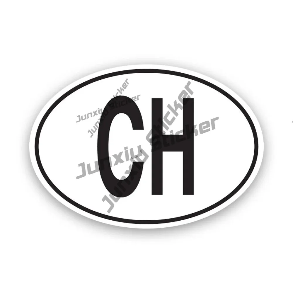 Switzerland Country Code Ch Oval Sticker Exterior Accessories Decal Uv Protected Swiss Oval Pegatinas De Coche Phone Guitar Yach
Switzerland Country Code Ch Oval Sticker Exterior Accessories Decal Uv Protected Swiss Oval Pegatinas De Coche Phone Guitar Yach