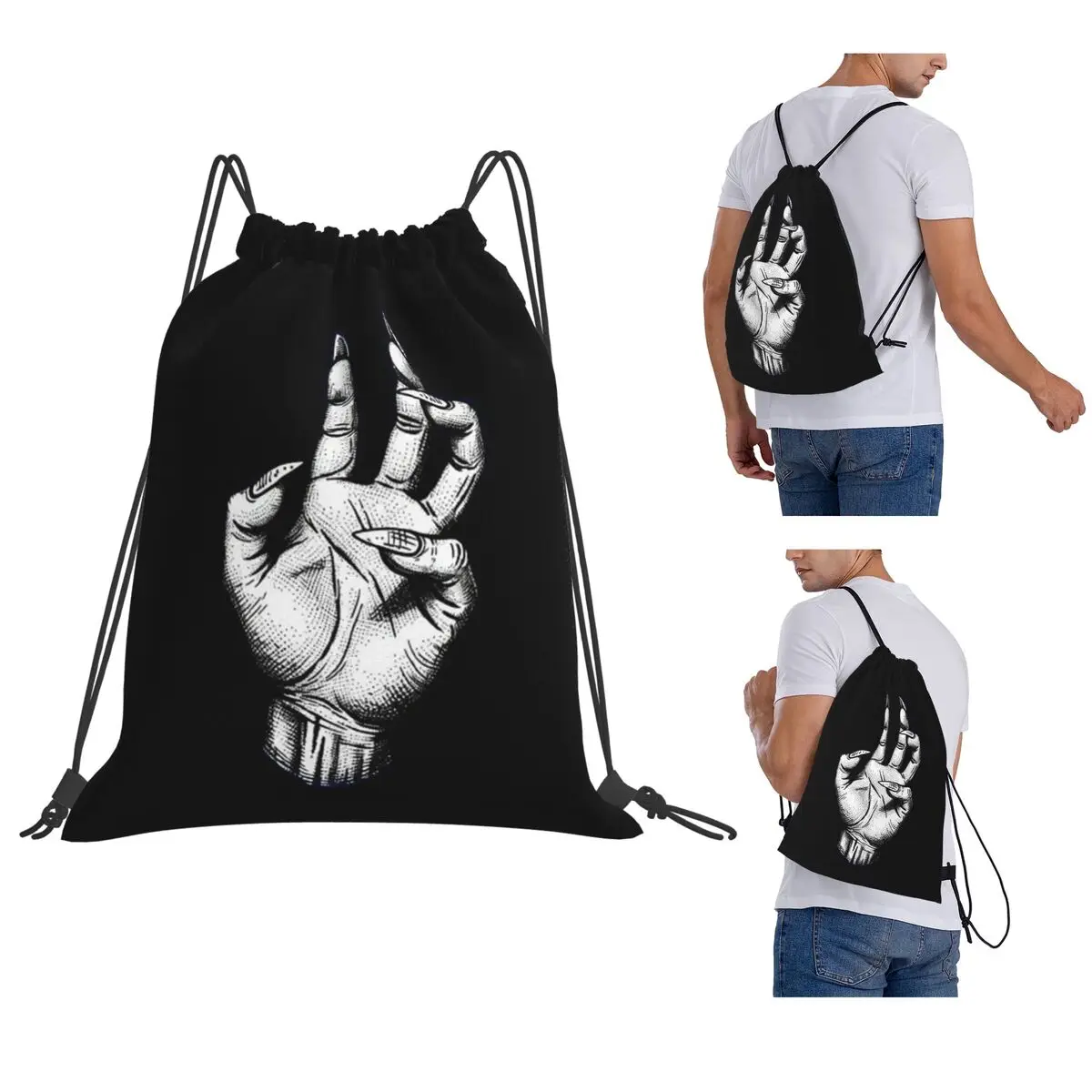 Horror Backpacks Fashion Drawstring Bags Shoes Bag Book Bags for Travel Students
Horror Backpacks Fashion Drawstring Bags Shoes Bag Book Bags for Travel Students