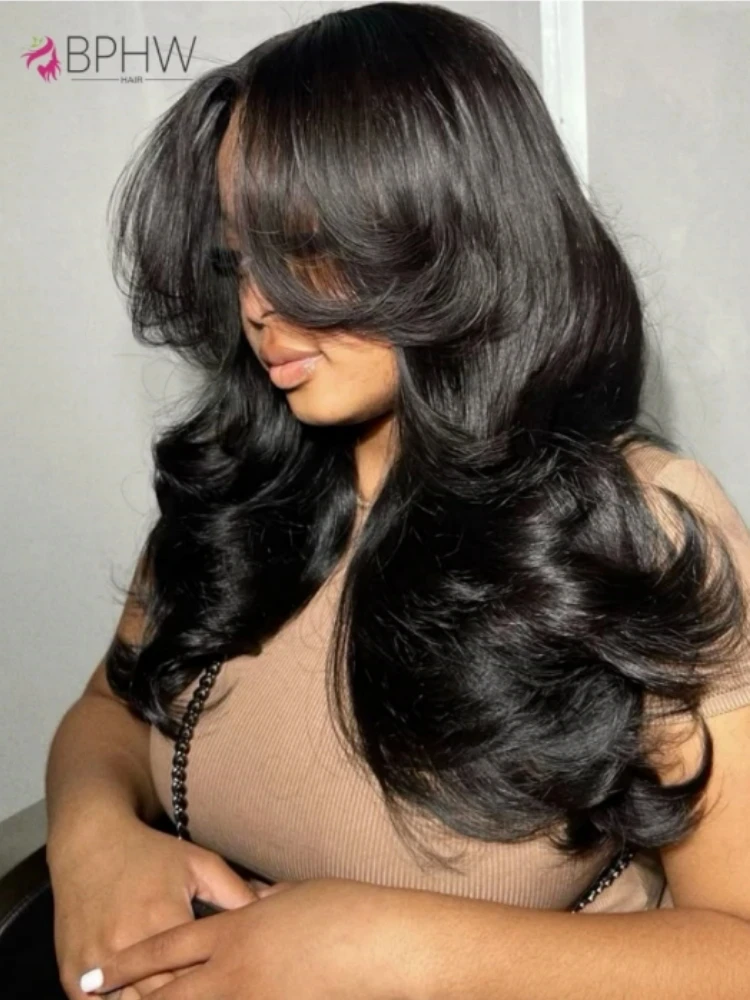 Body Wave Wig Full Machine Made With Bangs Brazilian High Density Human Hair Loose Deep Wave Wig Cheap On Sale Natural Color
Body Wave Wig Full Machine Made With Bangs Brazilian High Density Human Hair Loose Deep Wave Wig Cheap On Sale Natural Color