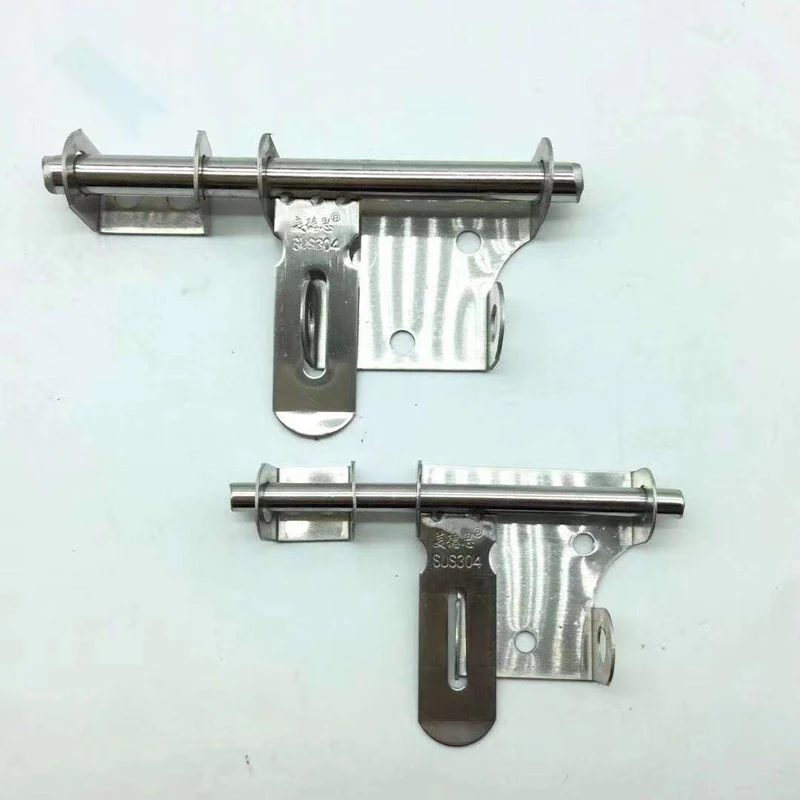 1PCS 304 Stainless Steel Middle Lock Plate Door Bolt Wooden Door Anti-theft Visible Pin Padlockable Door Pin Hardware Accessorie
1PCS 304 Stainless Steel Middle Lock Plate Door Bolt Wooden Door Anti-theft Visible Pin Padlockable Door Pin Hardware Accessorie