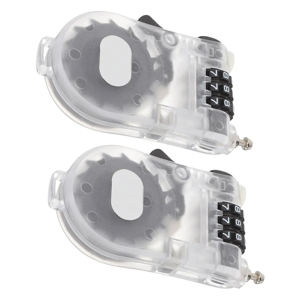 2Pcs Multi-Use Bike Security Lock Three Digit Dial Lock for Bicycle Scooter Snowboard Sports Gear Outdoor Protection
2Pcs Multi-Use Bike Security Lock Three Digit Dial Lock for Bicycle Scooter Snowboard Sports Gear Outdoor Protection