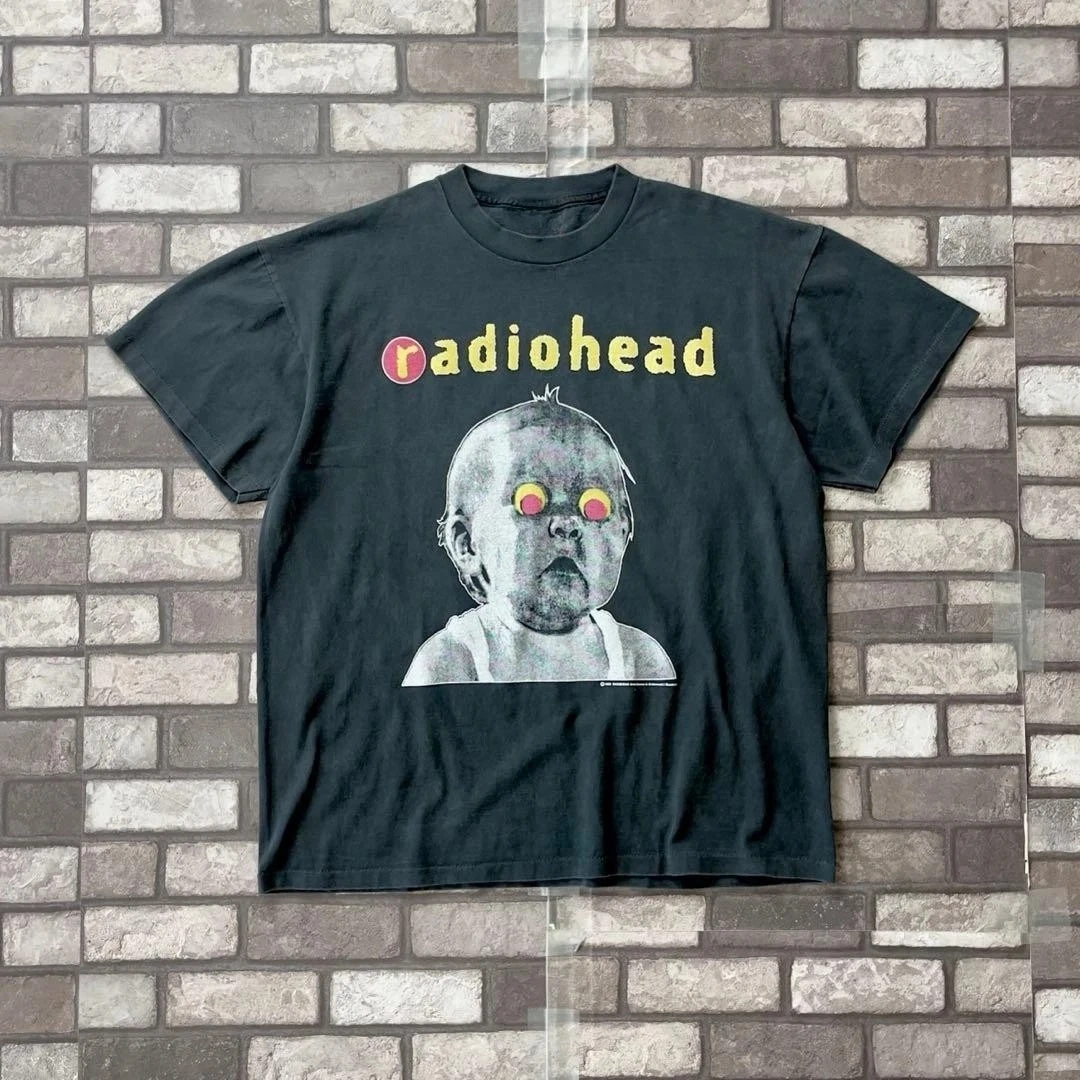 Plus Size Summer Women's Vintage Radiohead T-Shirt Unisex Cotton Breathable Stylish Versatile Street Style Oversized
Plus Size Summer Women's Vintage Radiohead T-Shirt Unisex Cotton Breathable Stylish Versatile Street Style Oversized