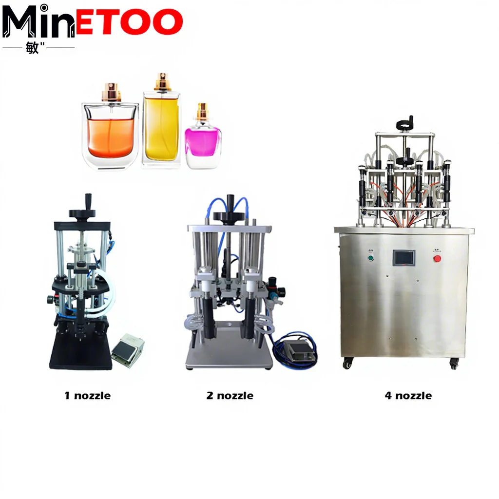 Multi Nozzle Perfume Liquid Dispensing Sprayer 1 2 4 Head Manual Filling Tool for Fragrance Essential Oil Small Batch Packaging
Multi Nozzle Perfume Liquid Dispensing Sprayer 1 2 4 Head Manual Filling Tool for Fragrance Essential Oil Small Batch Packaging