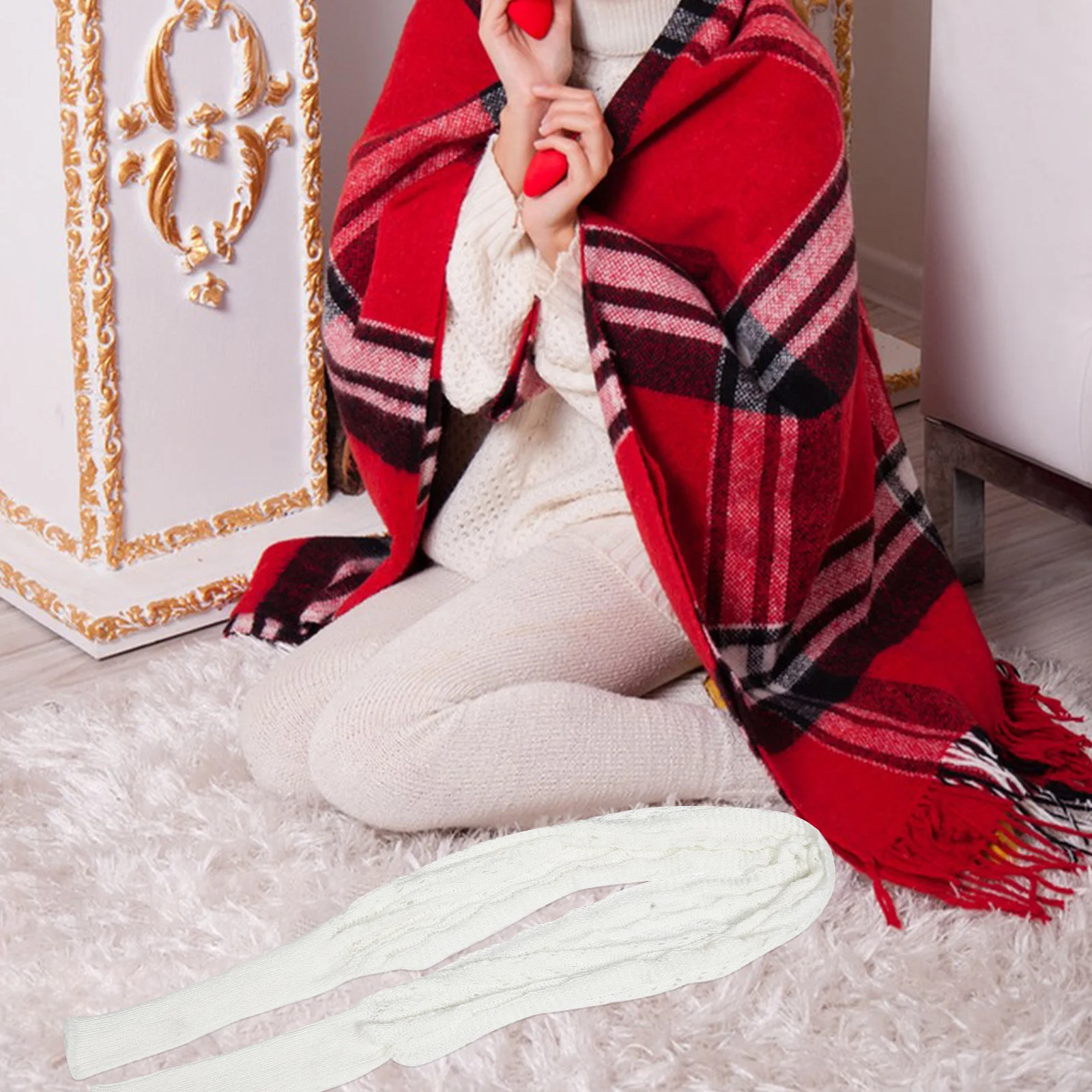 Cable Knit Wrap Coffee Chunky Knitted Scarf Sweater Scarf with Sleeves Winter Neck Wrap Shawl for Women Chunky Knit
Cable Knit Wrap Coffee Chunky Knitted Scarf Sweater Scarf with Sleeves Winter Neck Wrap Shawl for Women Chunky Knit