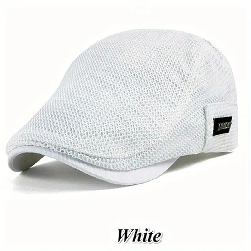 1pc Summer new women's mesh cap Men's breathable beret women's thin breathable sun shield hat
1pc Summer new women's mesh cap Men's breathable beret women's thin breathable sun shield hat
