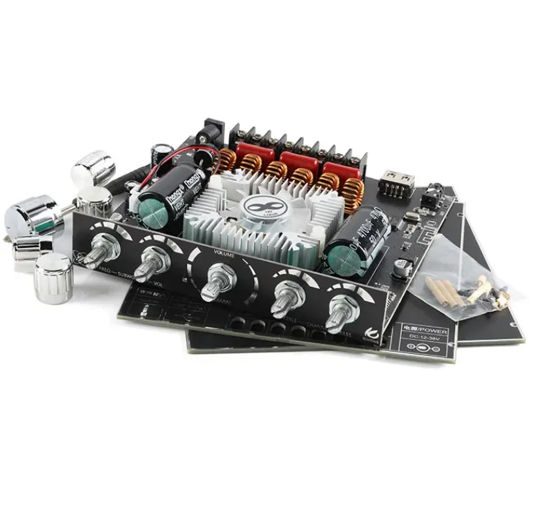 XY-S220H 2.1 Channel TDA7498 Bluetooth Power Amplifier Module High And Low Subwoofer 160W*2+220W Super Tpa3116
XY-S220H 2.1 Channel TDA7498 Bluetooth Power Amplifier Module High And Low Subwoofer 160W*2+220W Super Tpa3116