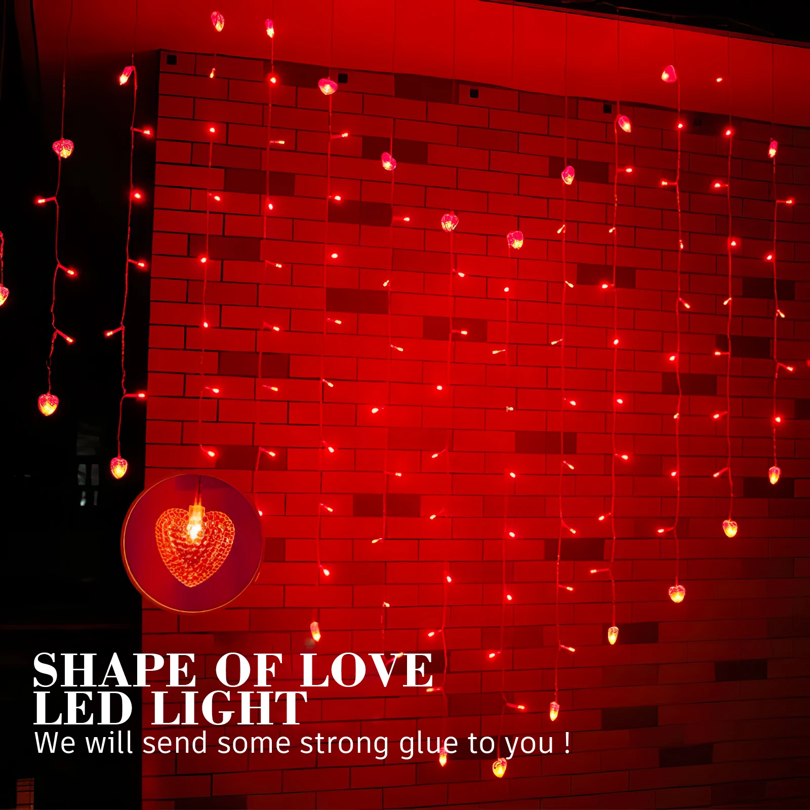 Curtain Lights Heart Shape String Lights Bedroom Window Decor Romantic Atmosphere Wedding Party Valentines Day Decorations
Curtain Lights Heart Shape String Lights Bedroom Window Decor Romantic Atmosphere Wedding Party Valentines Day Decorations