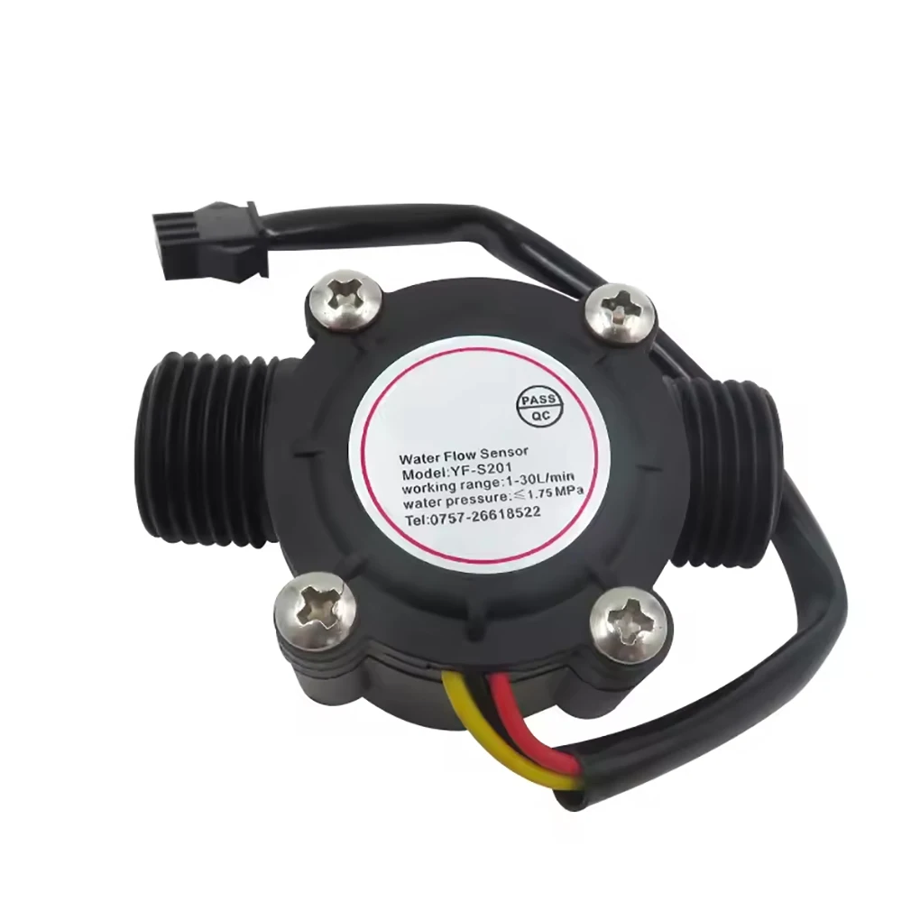 1/1.5/2inch Water Flow Sensor Hall Flowmeter Water Heater Nylon Liquid Flow Meter Switch Counter for Irrigation DN15/DN20/DN32