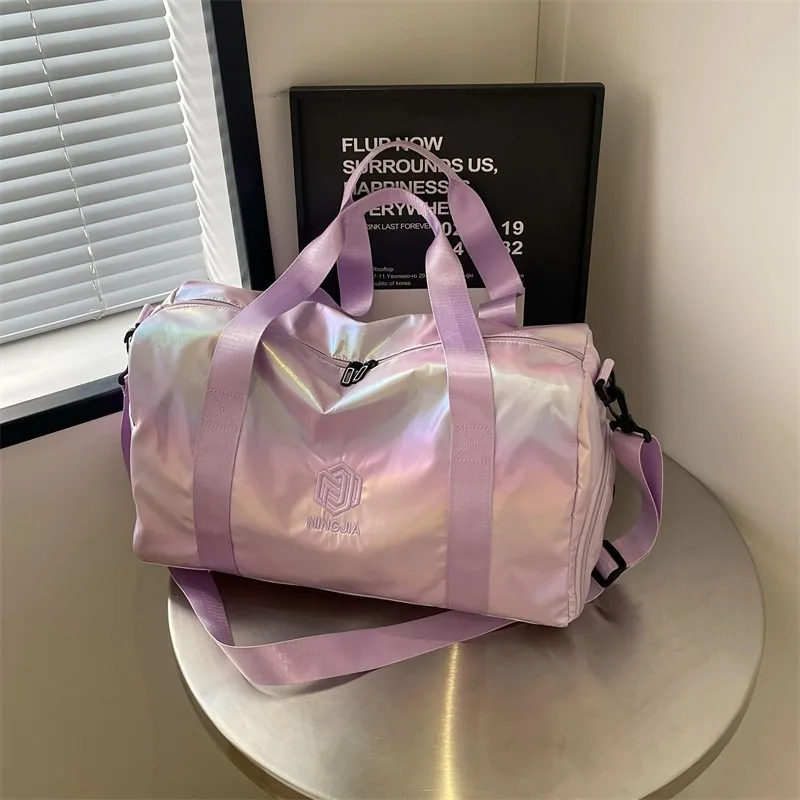 Новая модная дорожная сумка ярких цветов, модная спортивная сумка для отдыха и фитнеса, большая вместительная разделительная сумка для багажа для влажной и сухой уборки
Новая модная дорожная сумка ярких цветов, модная спортивная сумка для отдыха и фитнеса, большая вместительная разделительная сумка для багажа для влажной и сухой уборки