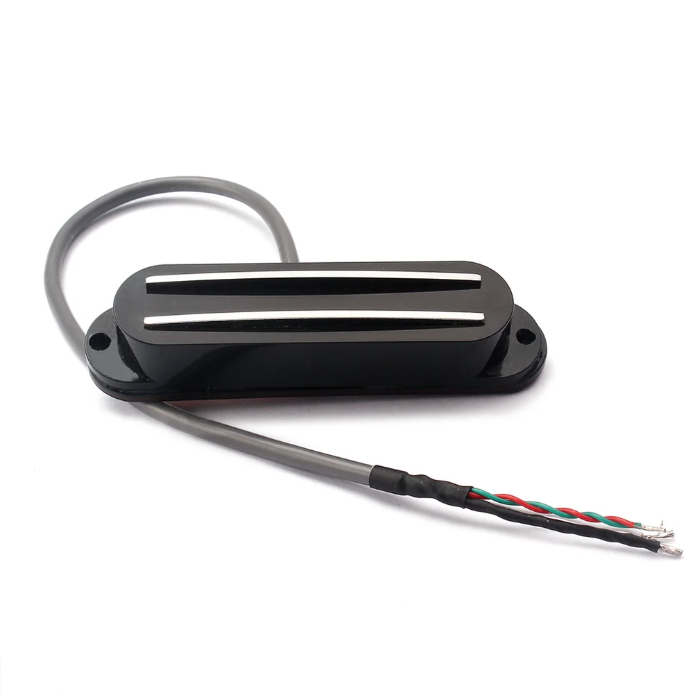 Dual Coil Humbucker Pickup 4 Wires Guitar Neck Replacement Black Low Noise Shielded Mellow Tone For Players Instrument
Dual Coil Humbucker Pickup 4 Wires Guitar Neck Replacement Black Low Noise Shielded Mellow Tone For Players Instrument