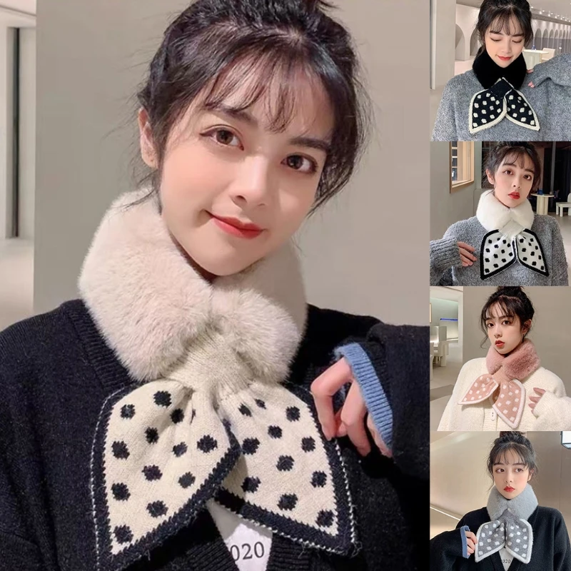 Scarf Collar For Women Scarf Women Winter Fashion Soft Faxr Rabbit Fur Collar Print Bow Tie Scarf Women Accessories
Scarf Collar For Women Scarf Women Winter Fashion Soft Faxr Rabbit Fur Collar Print Bow Tie Scarf Women Accessories