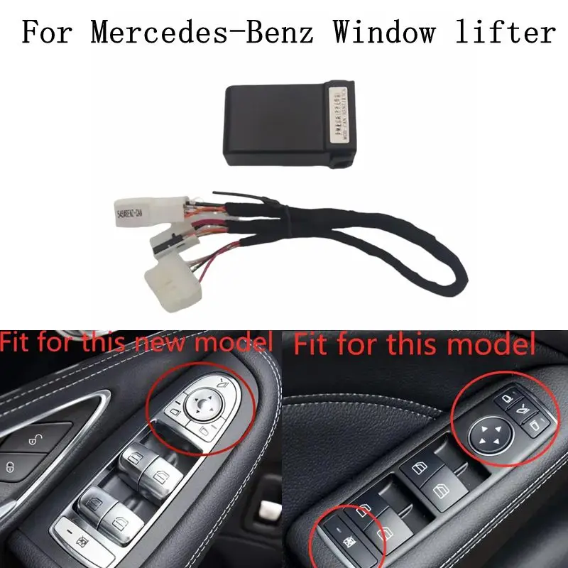 for Mercedes-Benz A B C E GLC CLS GLA GLE ML series automatic window lifter one-button glass Smart window closer W205 W204 W213
for Mercedes-Benz A B C E GLC CLS GLA GLE ML series automatic window lifter one-button glass Smart window closer W205 W204 W213