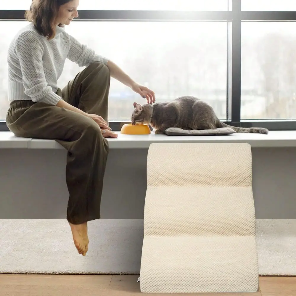 Stairs For Small Dogs, High Density Foam Dog Ramp, Extra Wide NonSlip Pet Steps For High Beds Or Couch, Soft Foam Doggie Ladder
Stairs For Small Dogs, High Density Foam Dog Ramp, Extra Wide NonSlip Pet Steps For High Beds Or Couch, Soft Foam Doggie Ladder