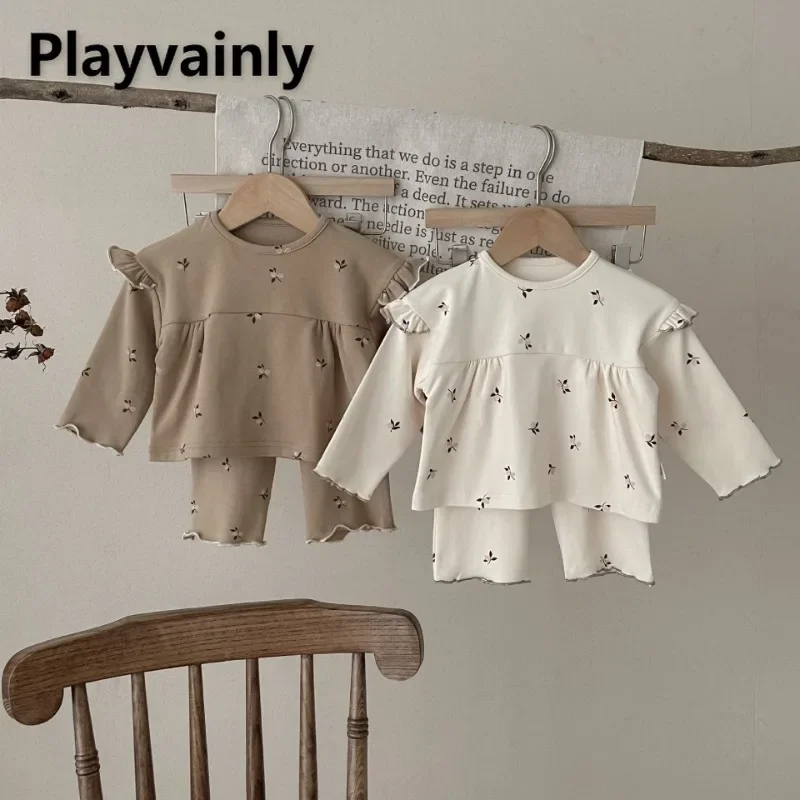 Spring Autumn Infant Toddler Casual Sets Floral Print O-neck Long Sleeve T-shirt+Elastic Waist Pants Baby Leisure Wear A54651
Spring Autumn Infant Toddler Casual Sets Floral Print O-neck Long Sleeve T-shirt+Elastic Waist Pants Baby Leisure Wear A54651