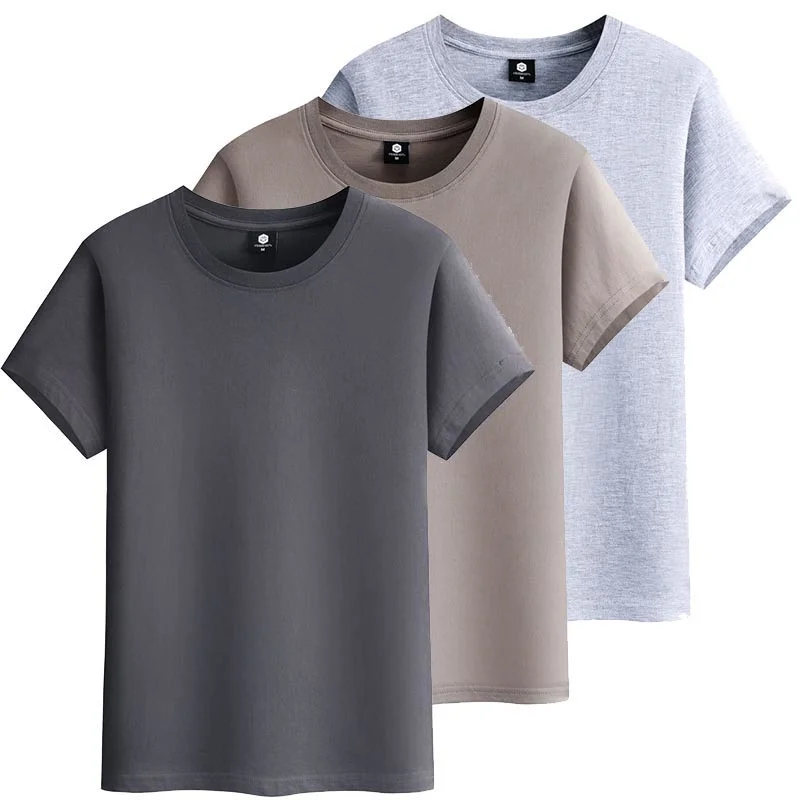 Mens Short Sleeve T-Shirt Cotton High Quality Fashion Solid Color Casual Man T Shirts Summer Tee Clothing 3 Pcs/Lot TX154
Mens Short Sleeve T-Shirt Cotton High Quality Fashion Solid Color Casual Man T Shirts Summer Tee Clothing 3 Pcs/Lot TX154
