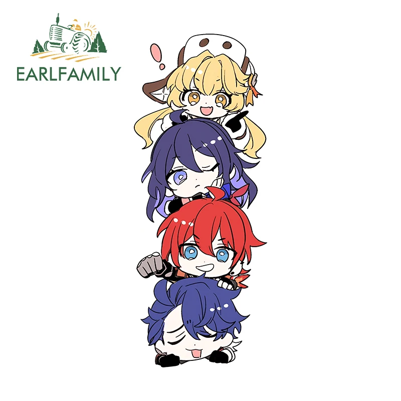 EARLFAMILY 13 см X 5,2 см для Seele Hook Sampo Chibi большая голова стек вверх автомобильные наклейки креативная фотозащита двери автомобиля
EARLFAMILY 13 см X 5,2 см для Seele Hook Sampo Chibi большая голова стек вверх автомобильные наклейки креативная фотозащита двери автомобиля