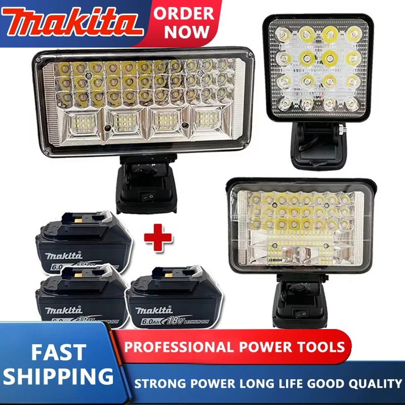 Makita 4/5/7 дюймов светодиодный светильник портативные прожекторы беспроводные уличные работы для рыбалки ручной аварийный инструмент светильник подходит для батареи 18 В
Makita 4/5/7 дюймов светодиодный светильник портативные прожекторы беспроводные уличные работы для рыбалки ручной аварийный инструмент светильник подходит для батареи 18 В