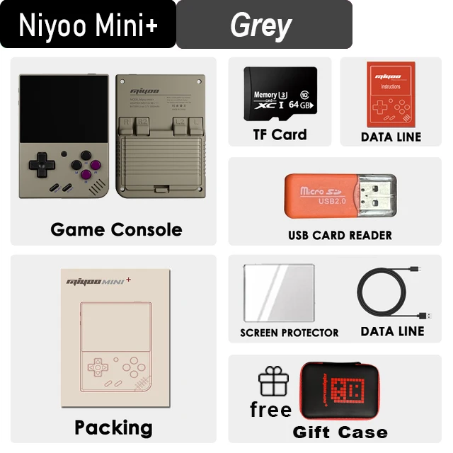 2023 MIYOO Mini Plus портативная Ретро портативная игровая консоль 3,5-дюймовый IPS HD экран Linux система Классическая Miyoo Mini V3 Plus
2023 MIYOO Mini Plus портативная Ретро портативная игровая консоль 3,5-дюймовый IPS HD экран Linux система Классическая Miyoo Mini V3 Plus