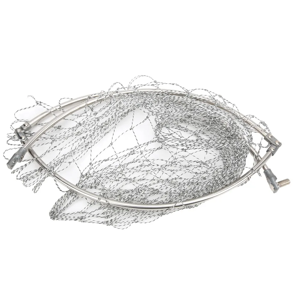 Portable Nylon Landing Net Heads 40cm Multifunctional Brail Net Foldable Fishing Net Fishing Enthusiasts
Portable Nylon Landing Net Heads 40cm Multifunctional Brail Net Foldable Fishing Net Fishing Enthusiasts