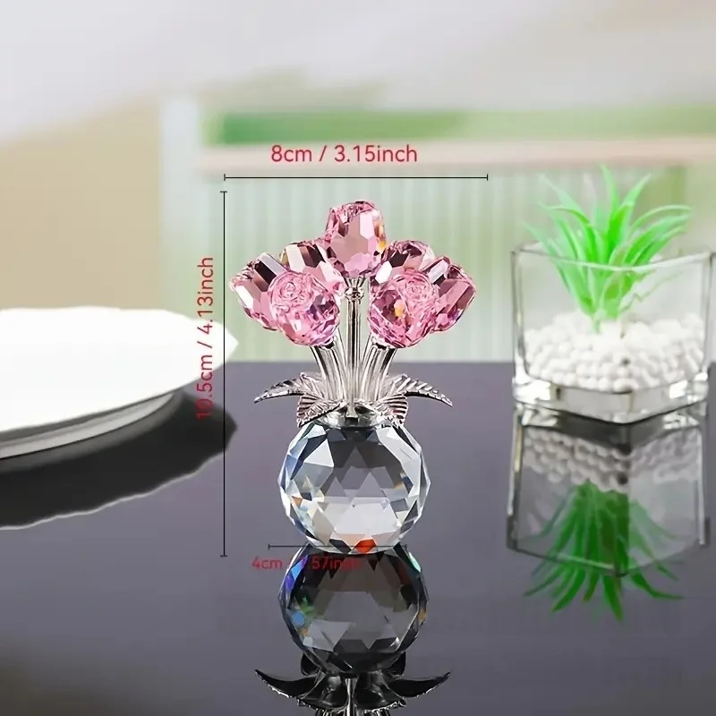 Crystal Rose Bundle - Simulated Colored Eternal Rose Ideal Decorative Gift for Valentine's Day Mother's Day & Anniversary
Crystal Rose Bundle - Simulated Colored Eternal Rose Ideal Decorative Gift for Valentine's Day Mother's Day & Anniversary