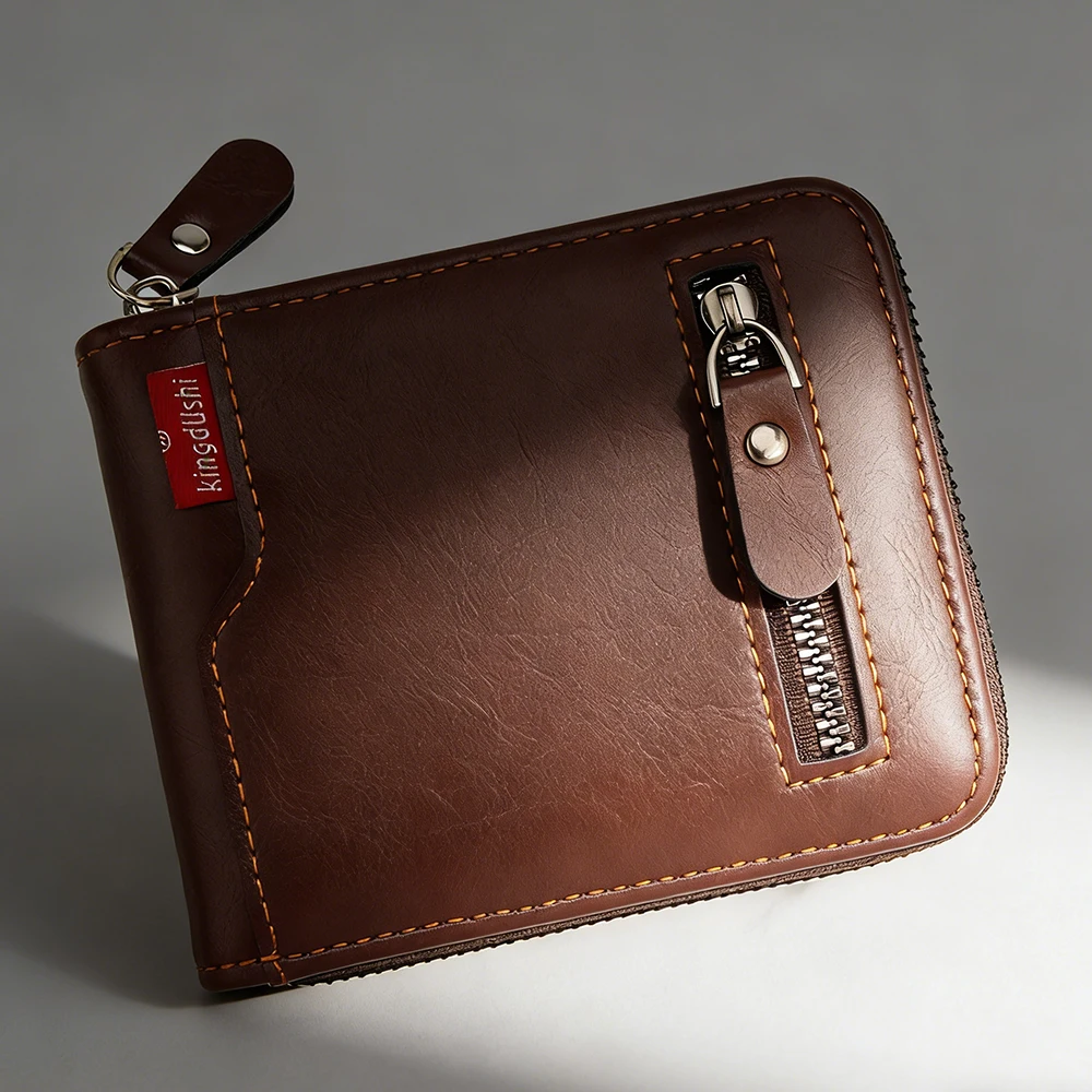 New Simple Short Men Wallet High Quality Card Holder Male Coin Purse Zipper Coin Pocket Photo Holder Men Money Clips
New Simple Short Men Wallet High Quality Card Holder Male Coin Purse Zipper Coin Pocket Photo Holder Men Money Clips