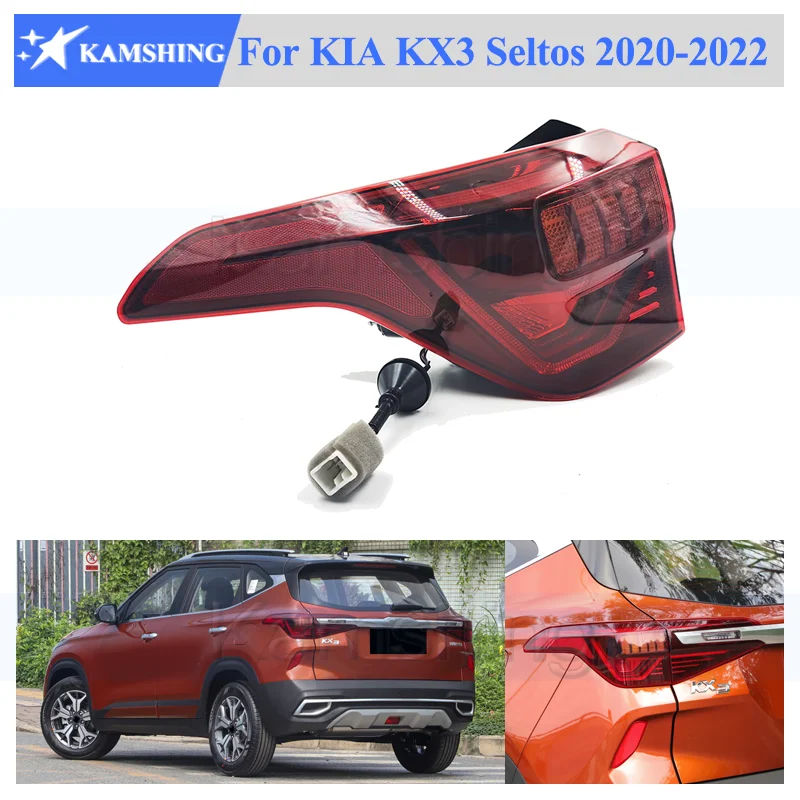 Kamshing Outer For KIA KX3 Seltos 2020 2021 2022 Rear Bumper Tail light Tail lamp Taillights taillamps Brake Light
Kamshing Outer For KIA KX3 Seltos 2020 2021 2022 Rear Bumper Tail light Tail lamp Taillights taillamps Brake Light