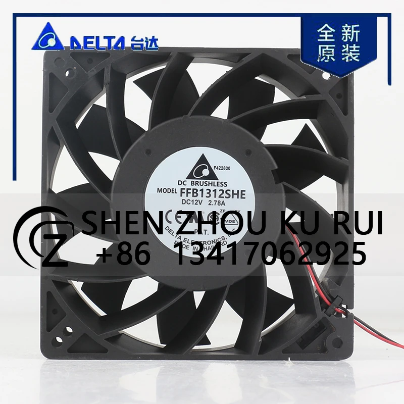 Delta 5 В 24 В 48 В постоянного тока 12 В 2,78 А AC EC 12738 127X127X38 мм 12,7 см шарикоподшипник двухпроводной инверторный осевой вентилятор FFB1312SHE
Delta 5 В 24 В 48 В постоянного тока 12 В 2,78 А AC EC 12738 127X127X38 мм 12,7 см шарикоподшипник двухпроводной инверторный осевой вентилятор FFB1312SHE