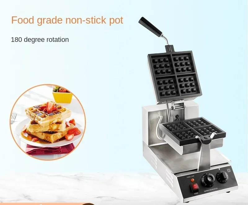 Square waffle pancake maker, waffle maker, thickened pancake maker, oven, electric cake pan
Square waffle pancake maker, waffle maker, thickened pancake maker, oven, electric cake pan