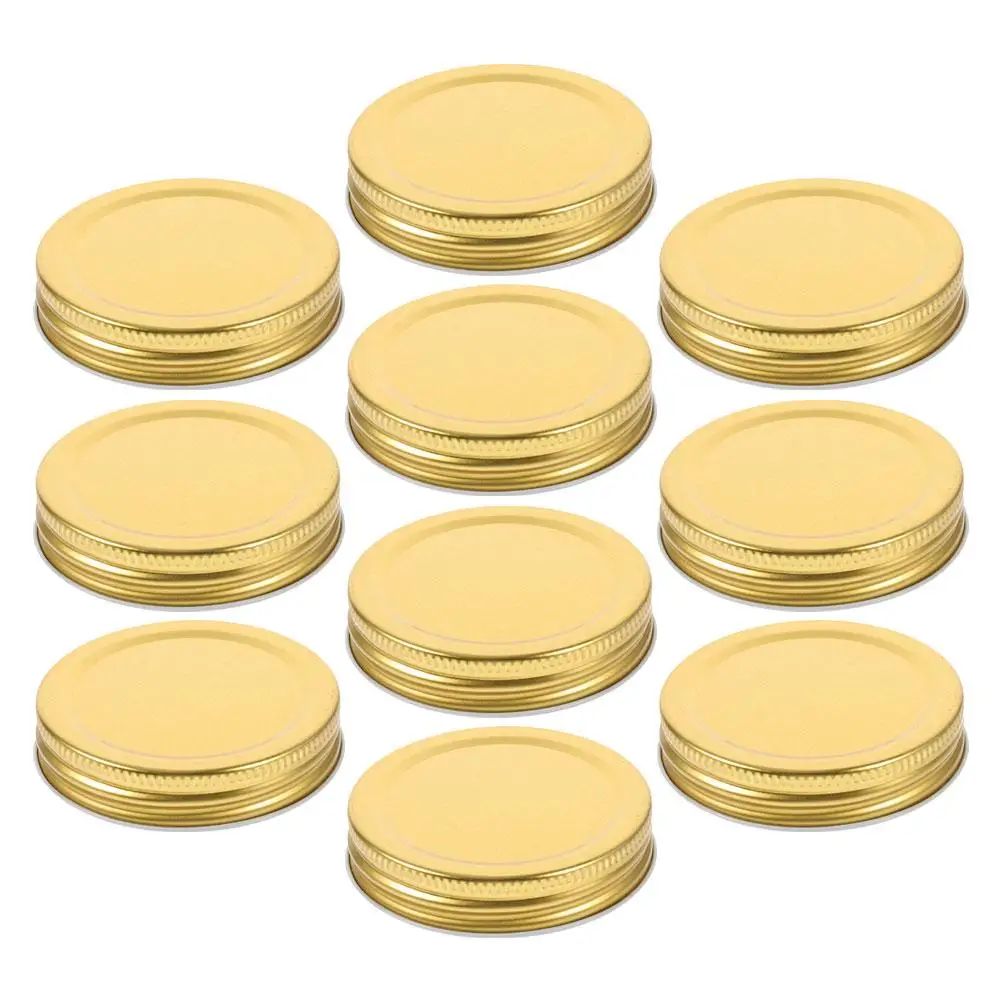 10pcs Airtight Sealing Lids Wide Mouth Jars Leak Proof Metal Canning Covers Large Size Food Storage Kitchen Supplies
10pcs Airtight Sealing Lids Wide Mouth Jars Leak Proof Metal Canning Covers Large Size Food Storage Kitchen Supplies