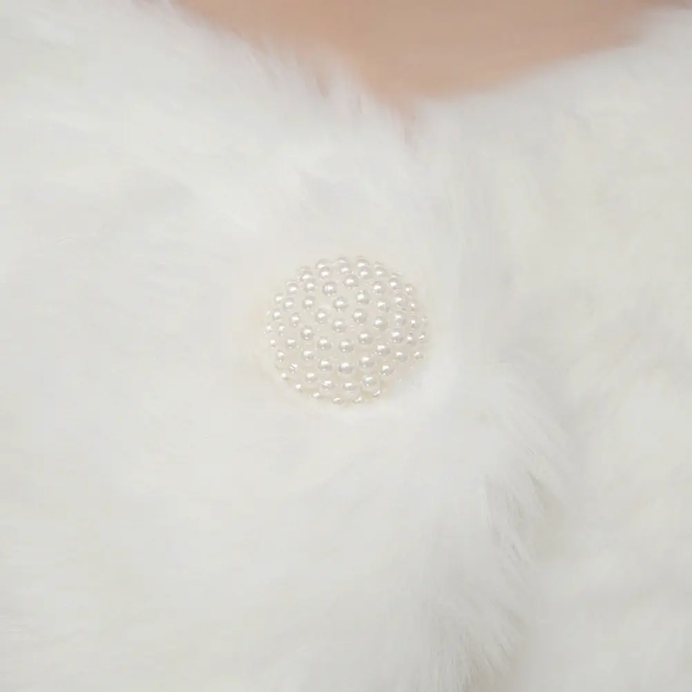 Зимняя свадебная шаль для невесты, теплый акриловый палантин, элегантная накидка для свадебной вечеринки, выпускного бала, эффектный аксессуар, белый цвет
Зимняя свадебная шаль для невесты, теплый акриловый палантин, элегантная накидка для свадебной вечеринки, выпускного бала, эффектный аксессуар, белый цвет