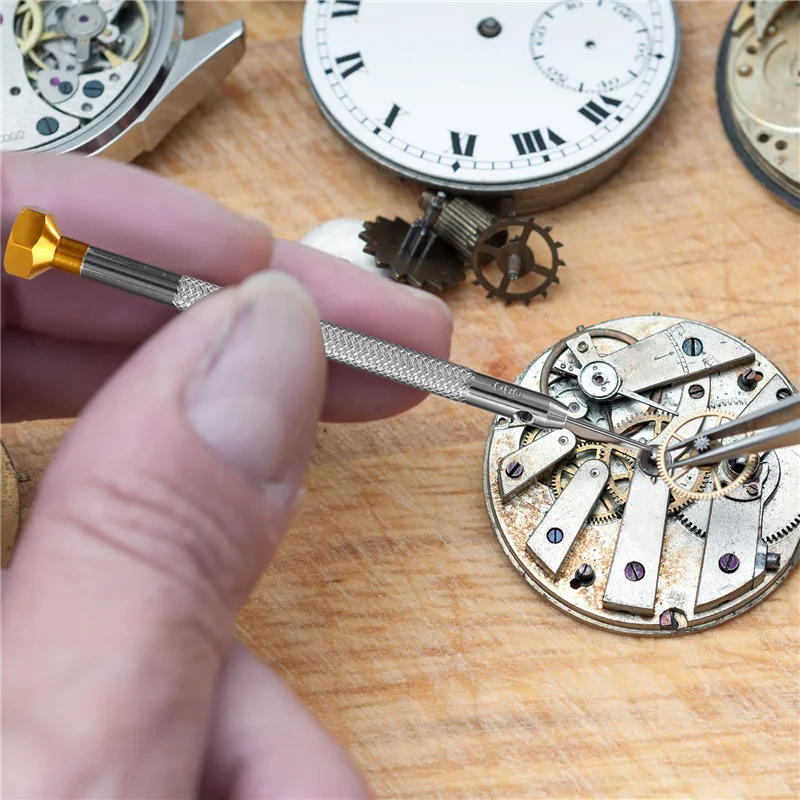 A89X 5Pcs/Set 0.8-1.6Mm Steel Screwdriver For Watch Repairing Portable Watch Tools Band Removal With Pins Watchmaker Tools
A89X 5Pcs/Set 0.8-1.6Mm Steel Screwdriver For Watch Repairing Portable Watch Tools Band Removal With Pins Watchmaker Tools