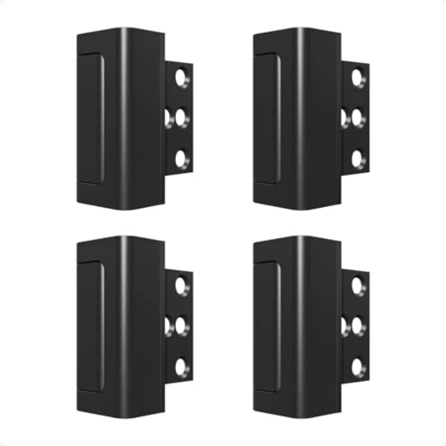 4 Pack Home Security Door Reinforcement Lock, Childproof Safety Door Lock Latch Stopper, Removable Screw-Mounted, Prevent Home
4 Pack Home Security Door Reinforcement Lock, Childproof Safety Door Lock Latch Stopper, Removable Screw-Mounted, Prevent Home