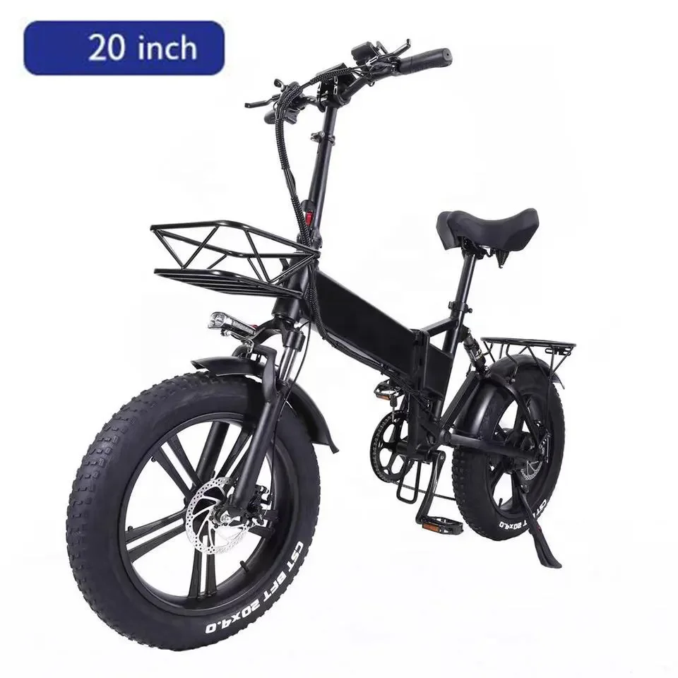 Склад ЕС Ebike Электрический велосипед с толстыми шинами 20-дюймовый электрический складной велосипед с полной подвеской
Склад ЕС Ebike Электрический велосипед с толстыми шинами 20-дюймовый электрический складной велосипед с полной подвеской