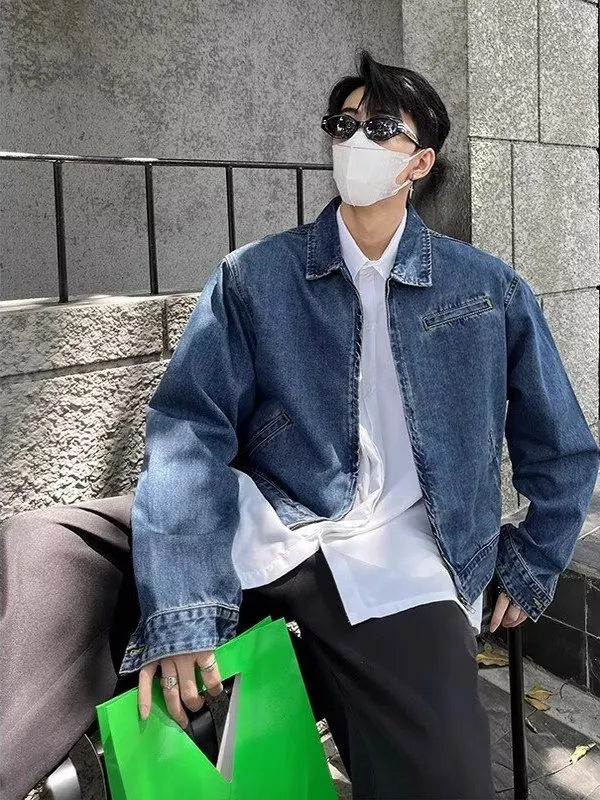 Повседневная мужская рабочая одежда, джинсовый джинсовый джинт, американская уличная ретро Sle, весна-осень, модная подходящая одежда, дизайн с прямым подолом
Повседневная мужская рабочая одежда, джинсовый джинсовый джинт, американская уличная ретро Sle, весна-осень, модная подходящая одежда, дизайн с прямым подолом