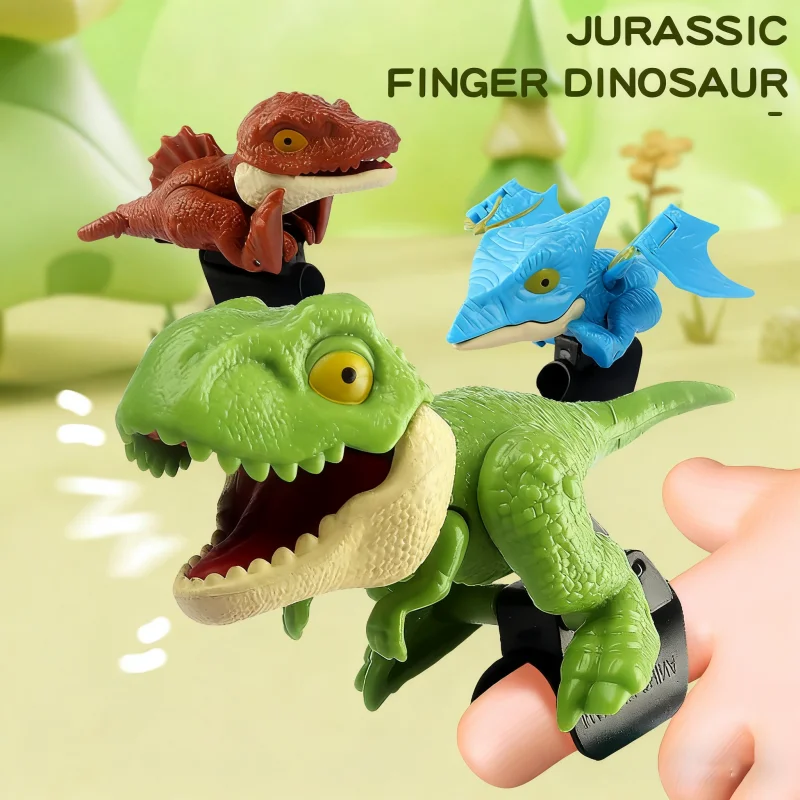 Biting Finger Dinosaur Toy T Rex Triceratops Pterosaur Stegosaurus Movable Joints Fidget Toys for Kids Stress Relief Pranks Gift
Biting Finger Dinosaur Toy T Rex Triceratops Pterosaur Stegosaurus Movable Joints Fidget Toys for Kids Stress Relief Pranks Gift