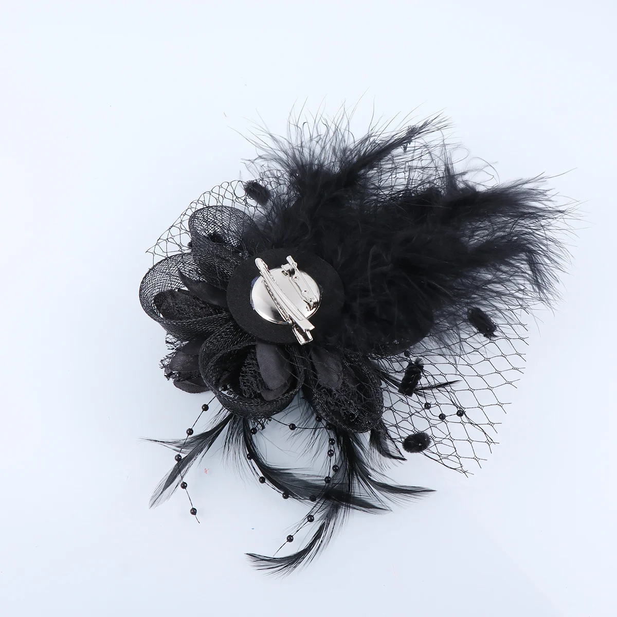 Black Flower Hair Clip Lightweight Bridal Mesh Fascinator Elegant Headpiece For Wedding Tea Party Costume Photography Hair
Black Flower Hair Clip Lightweight Bridal Mesh Fascinator Elegant Headpiece For Wedding Tea Party Costume Photography Hair