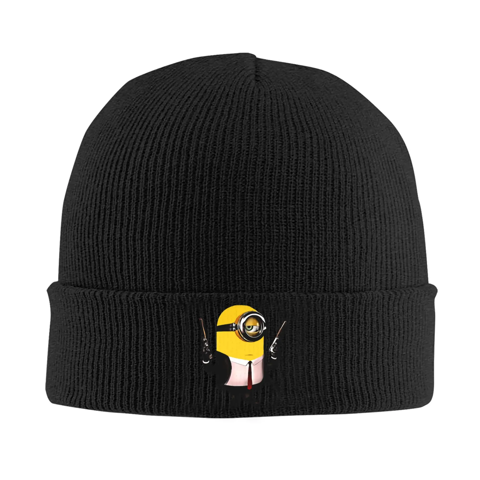 Custom Minions Cartoon Gun Pistol Skullies Beanies Caps Fashion Winter Warm Men Women Knitting Hats Unisex Adult Bonnet Hat
Custom Minions Cartoon Gun Pistol Skullies Beanies Caps Fashion Winter Warm Men Women Knitting Hats Unisex Adult Bonnet Hat